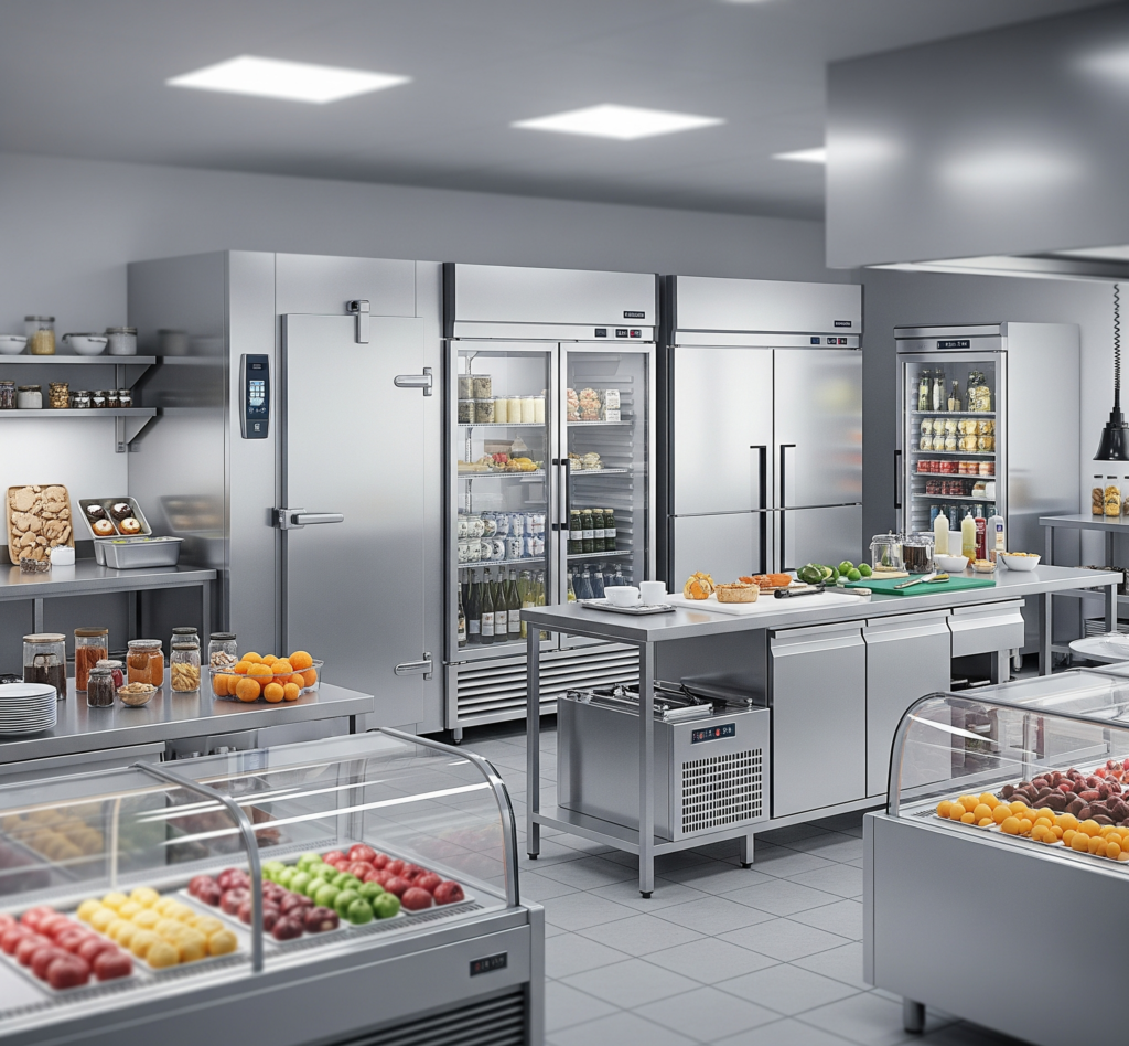 Commercial Refrigeration and Freezing Equipments
