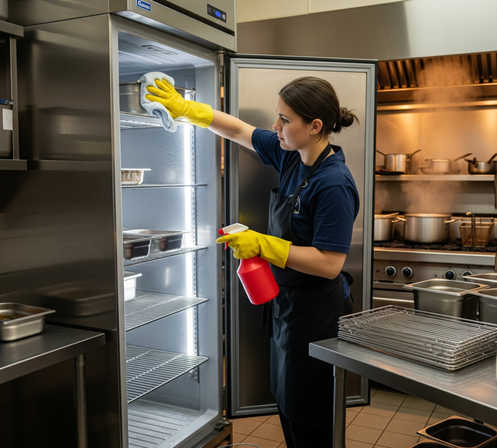 Cleaning of Refrigeration Unit