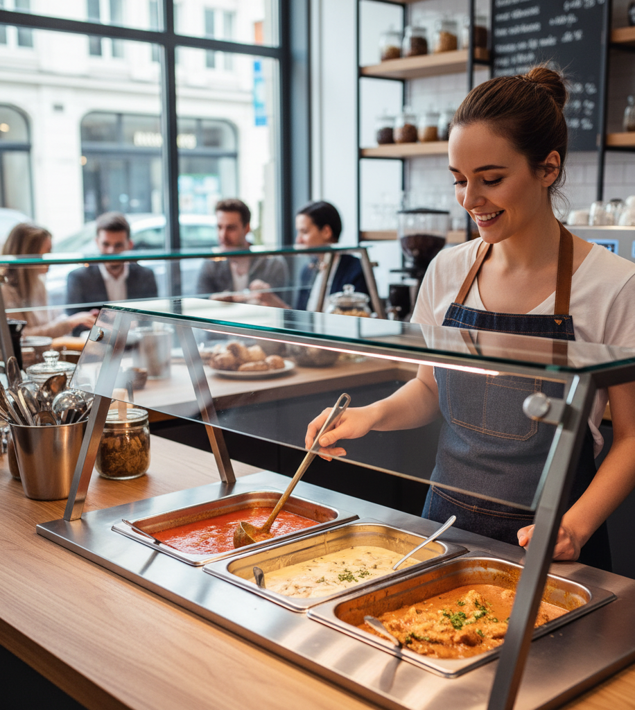 Best Bain Marie Size for Cafes