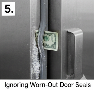 Ignoring Worn-Out Door Seals